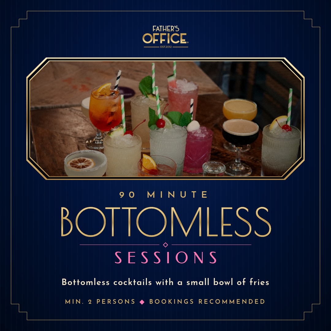 90 minute Bottomless Sessions at Father's Office QV 90 minute Bottomless Sessions at Father's Office QV